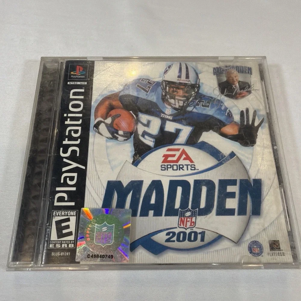 PlayStation 1 PS1 Football Game Lot‎ 4 Madden 2001 2002 NFL GameDay Xtreme CIB